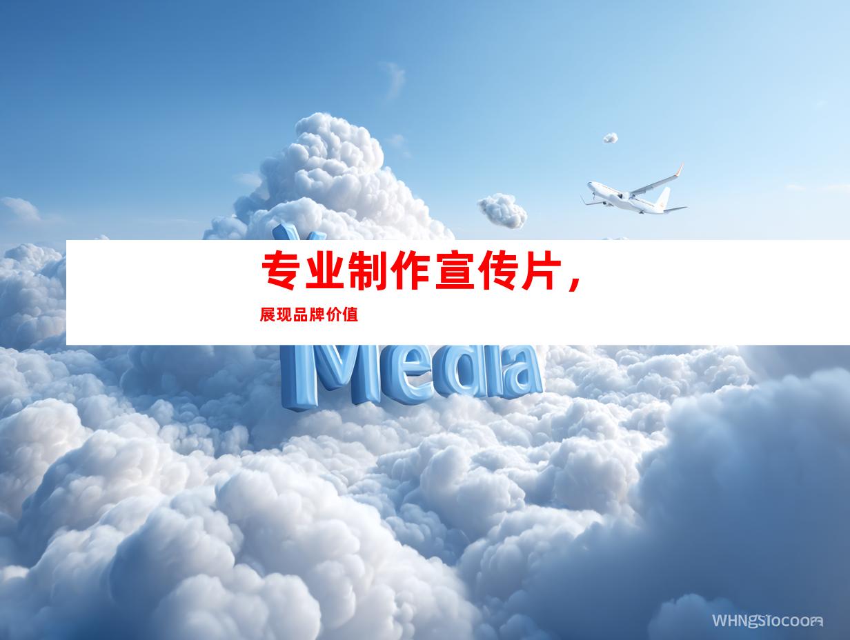 专业制作宣传片，展现品牌价值
