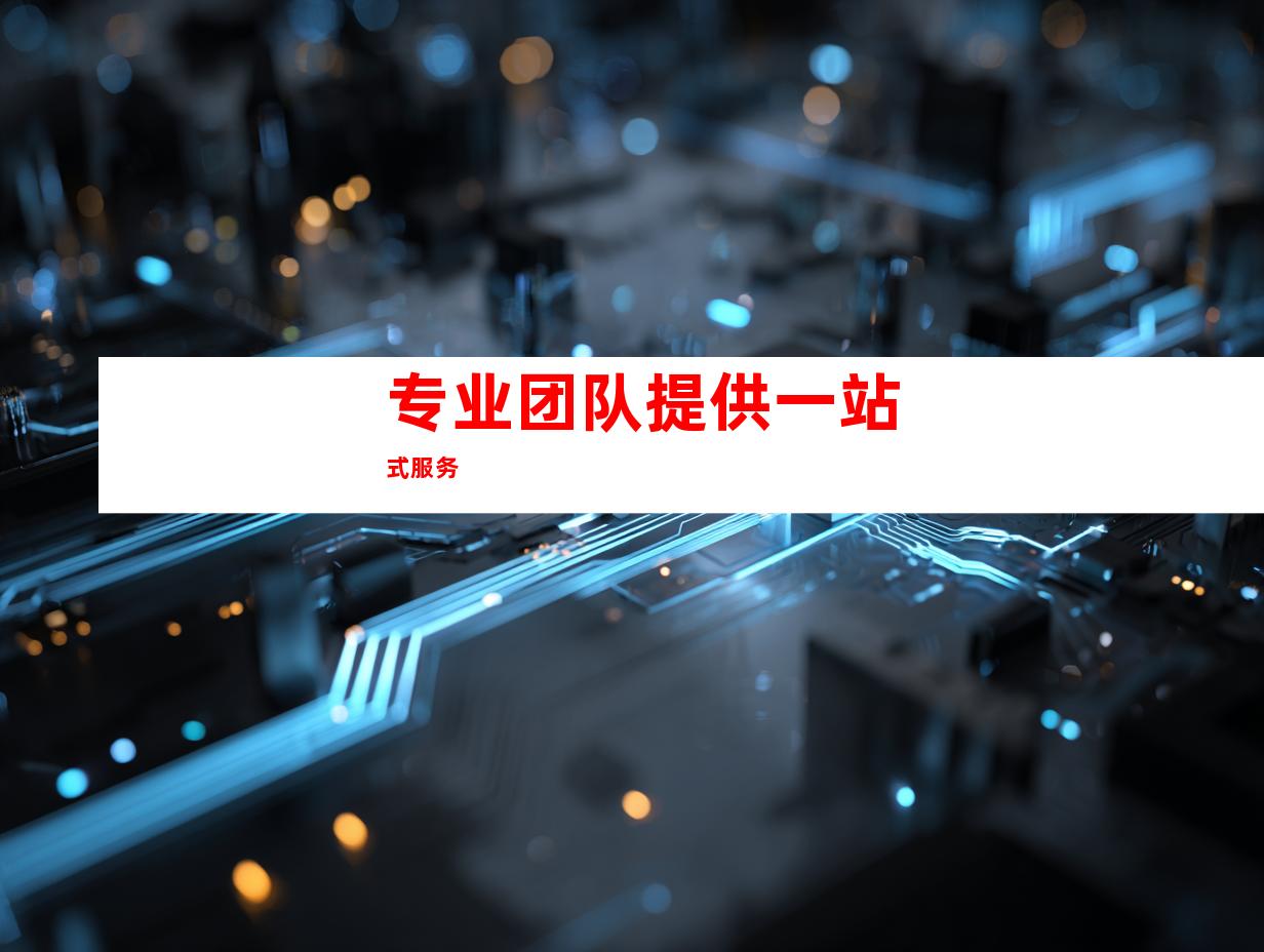 专业团队提供一站式服务