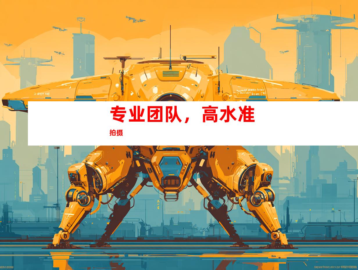 专业团队，高水准拍摄