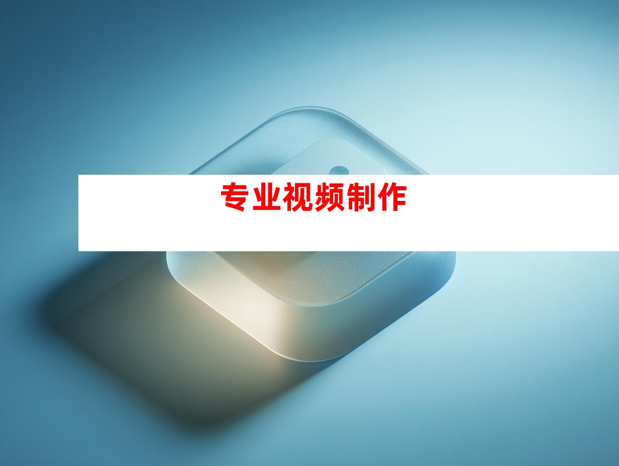 专业视频制作