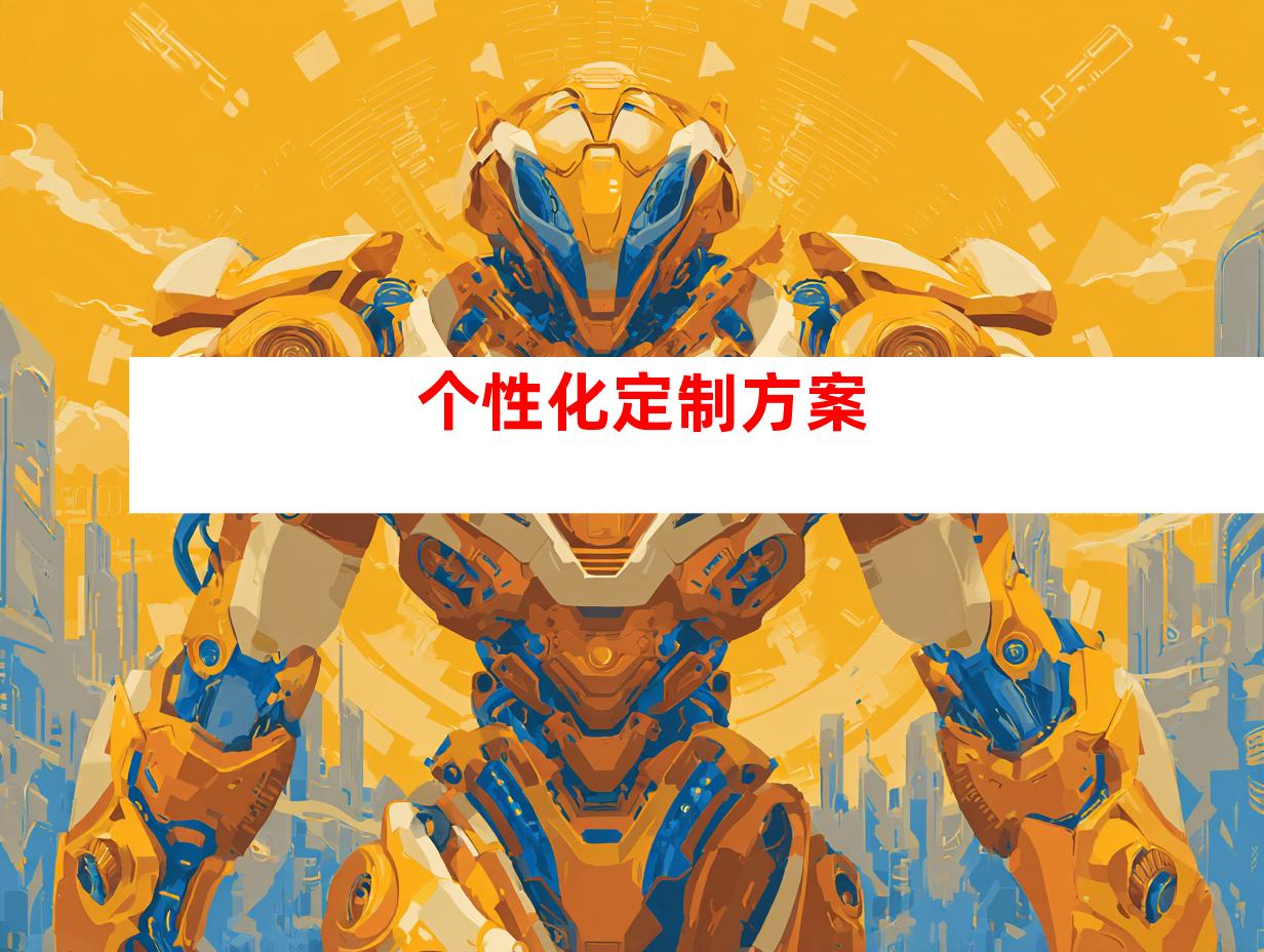 个性化定制方案