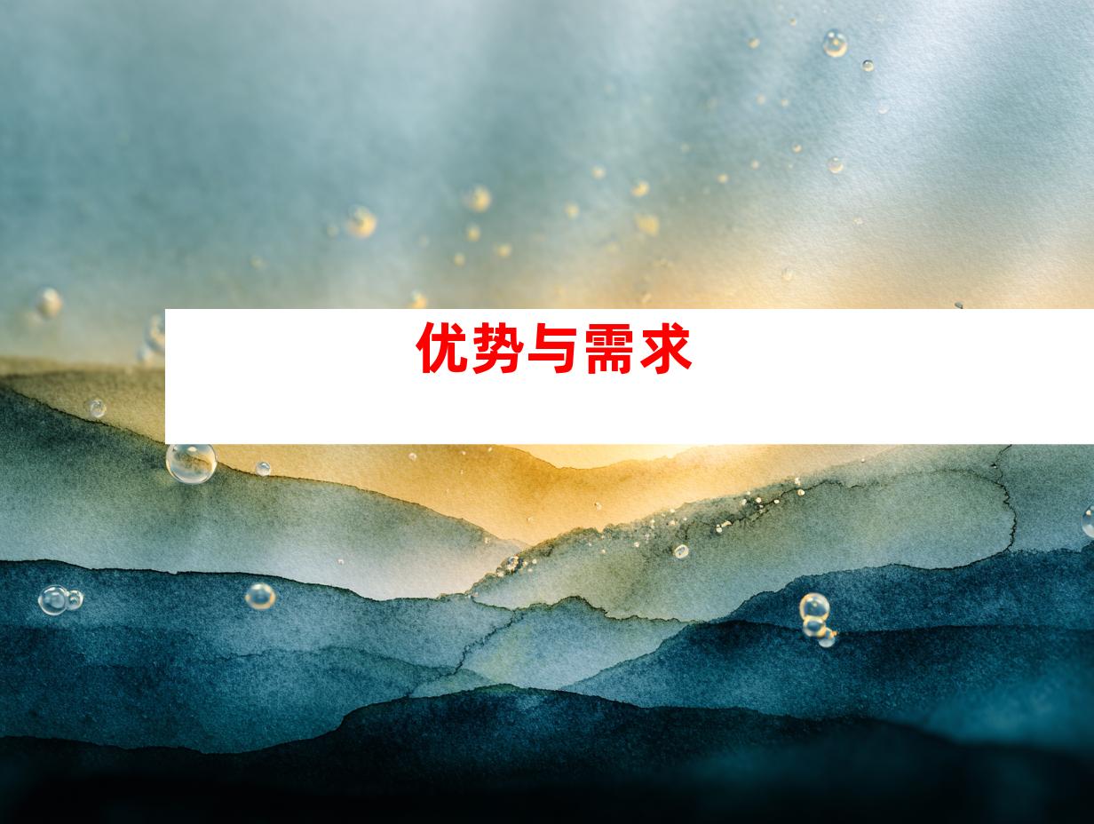 优势与需求