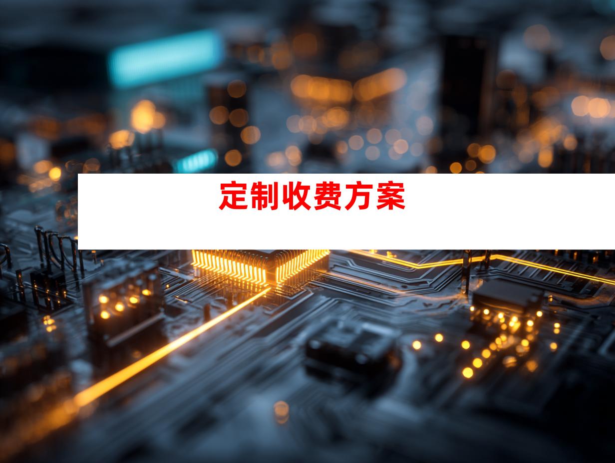 定制收费方案