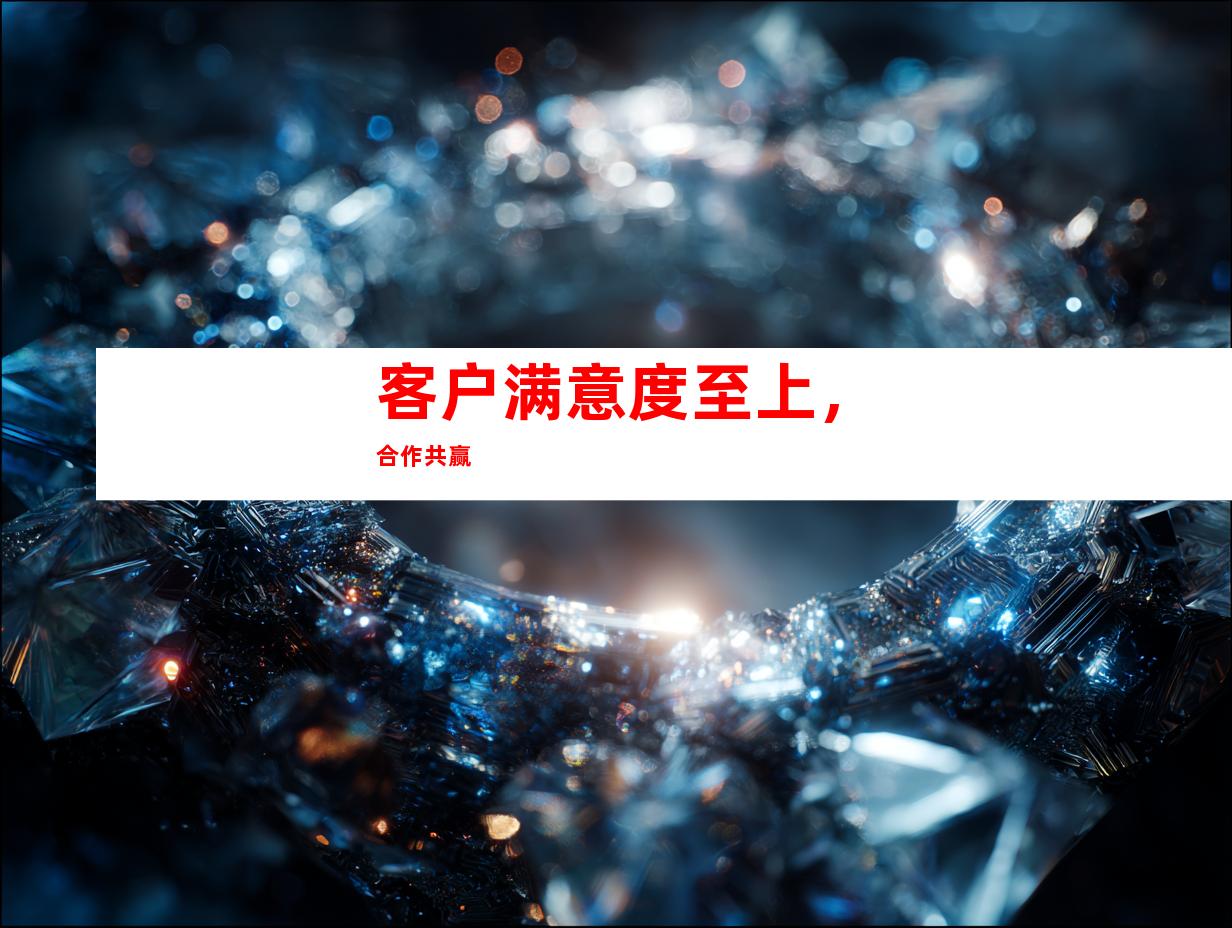 客户满意度至上，合作共赢