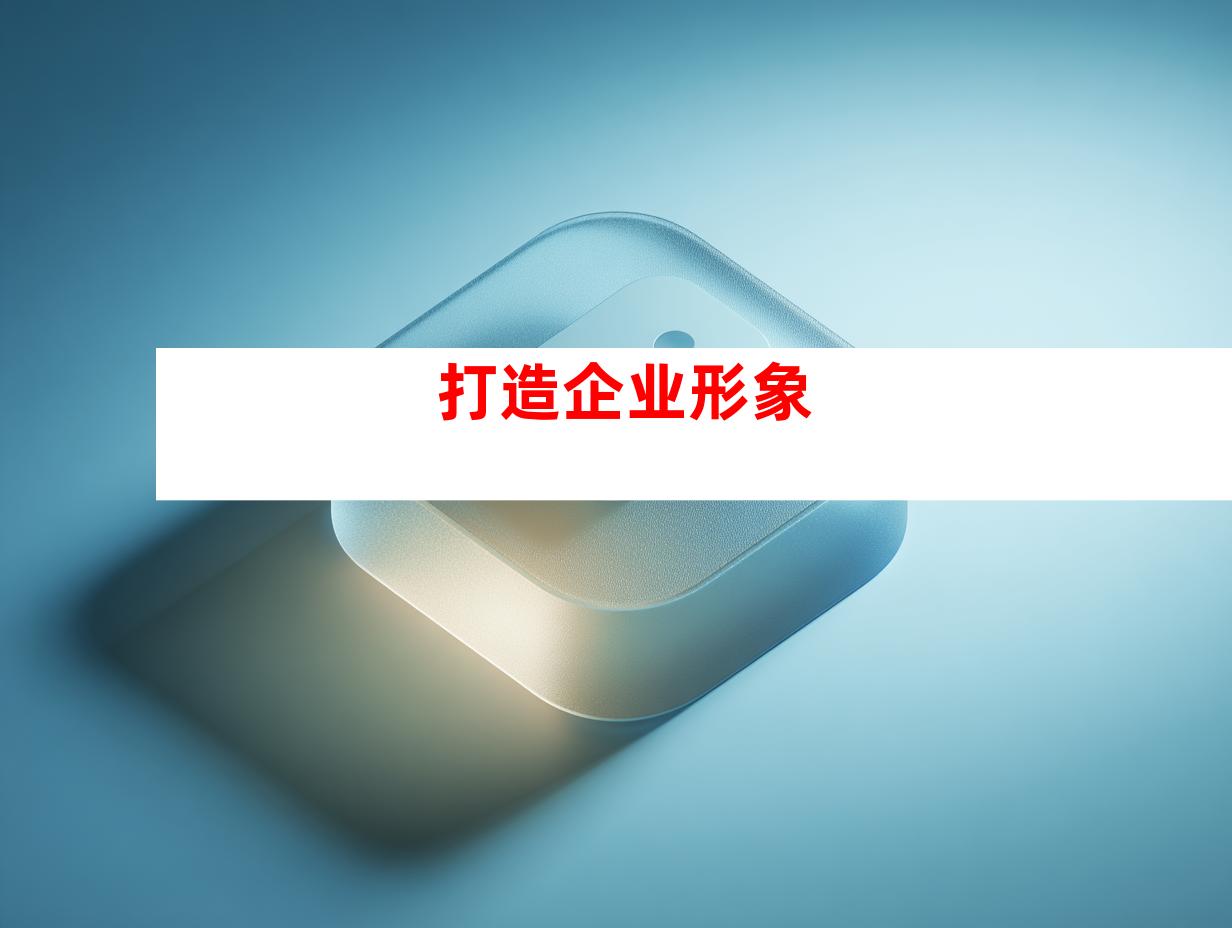打造企业形象