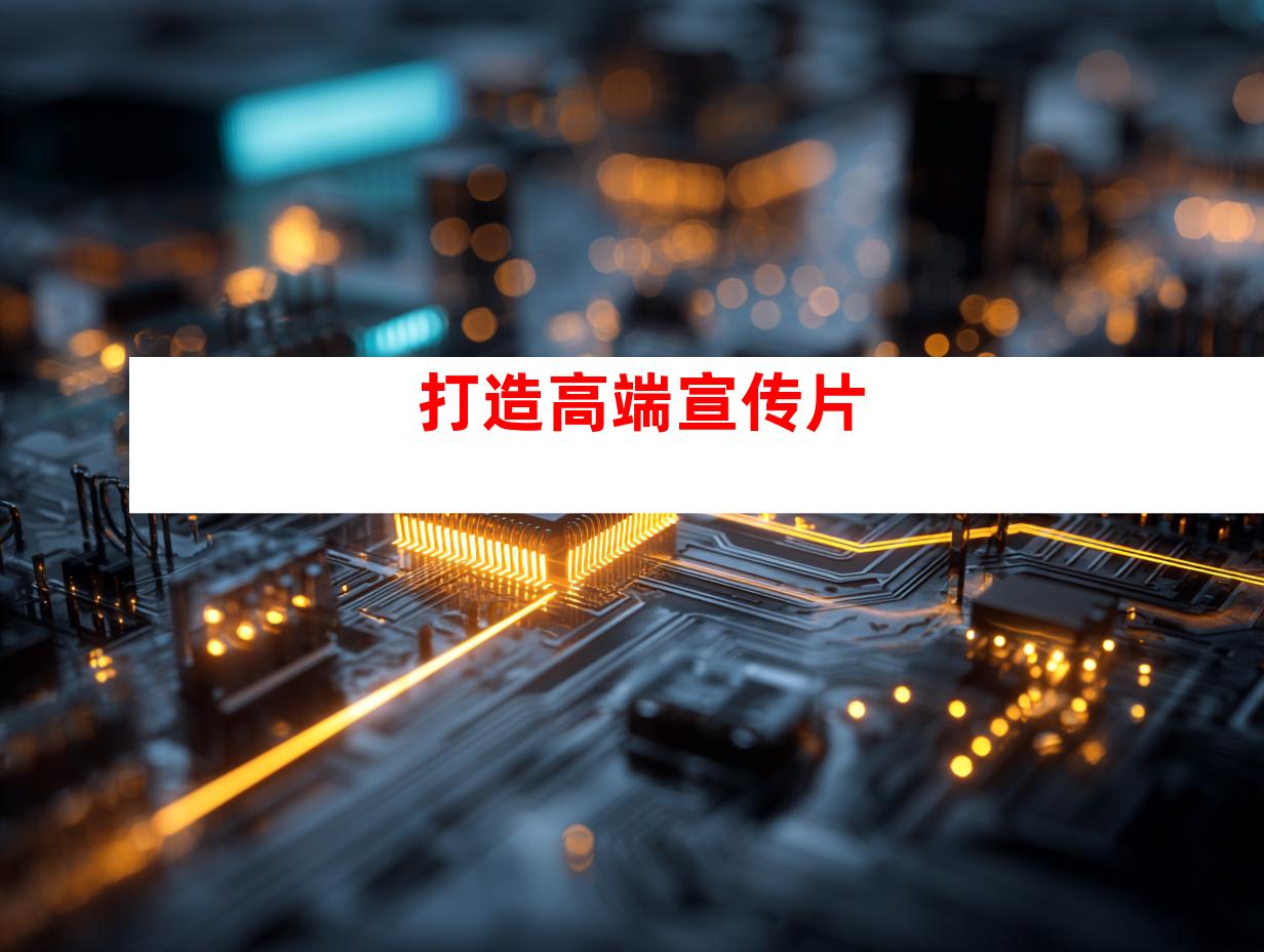 打造高端宣传片