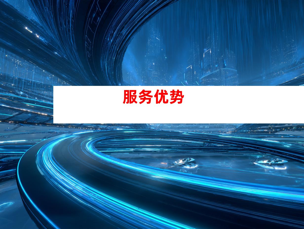 服务优势