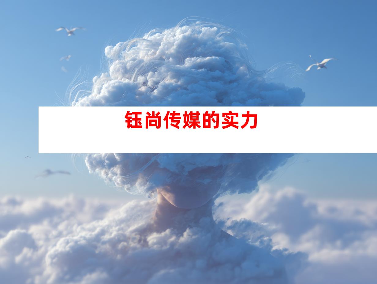 钰尚传媒的实力