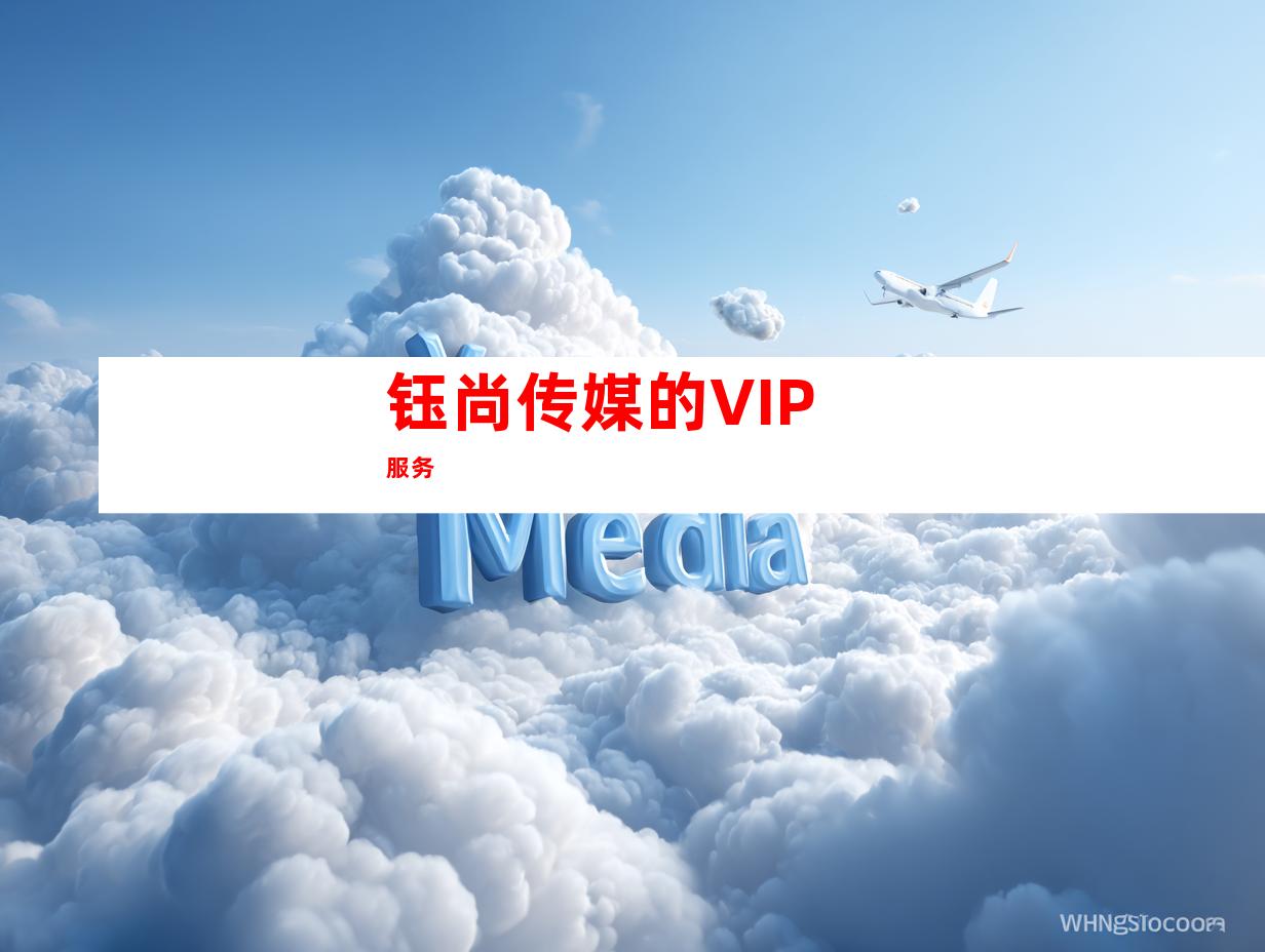 钰尚传媒的VIP服务