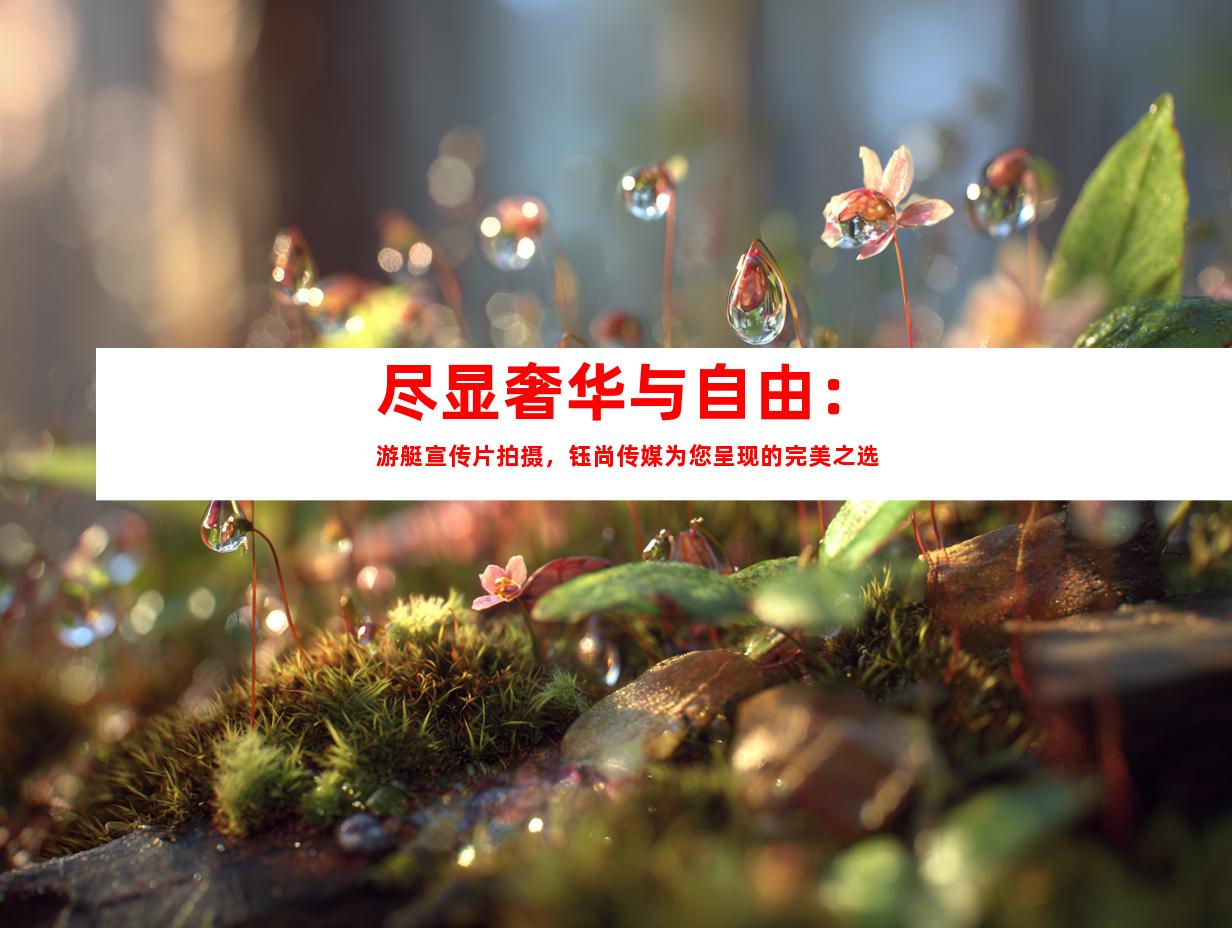 苏州尽显奢华与自由：游艇宣传片拍摄，钰尚传媒为您呈现的完美之选