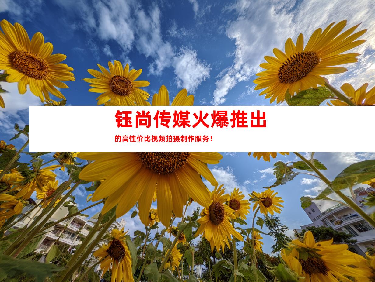 苏州钰尚传媒火爆推出的高性价比视频拍摄制作服务！